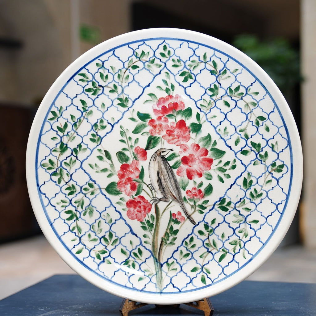 Blueprint Dinner Plate — detail
