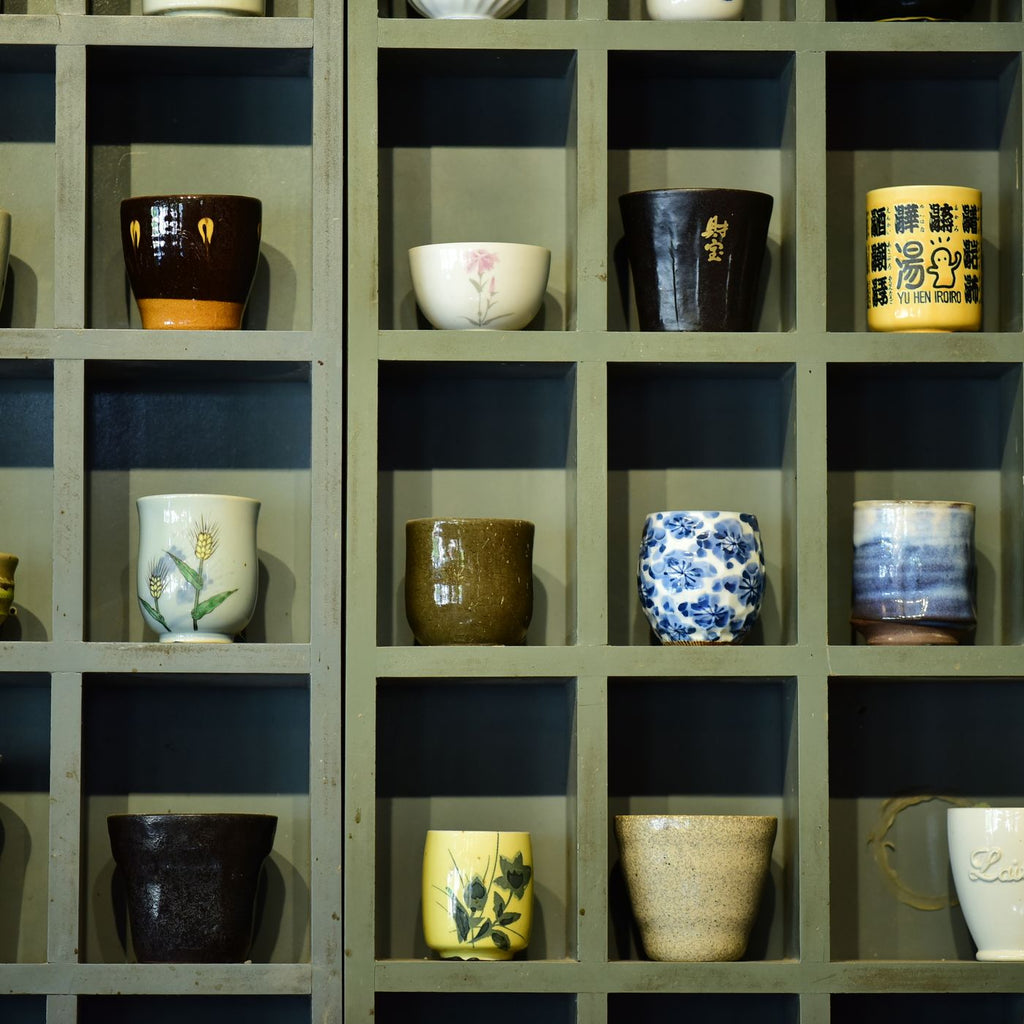 Concrete Glaze Espresso Cups (Pair)