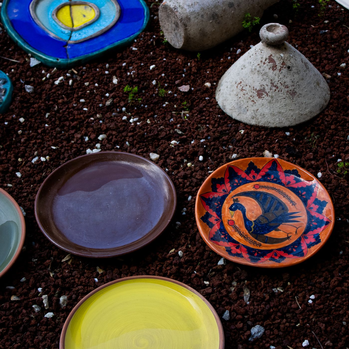 Blueprint Dinner Plate