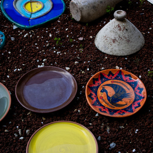 Blueprint Dinner Plate