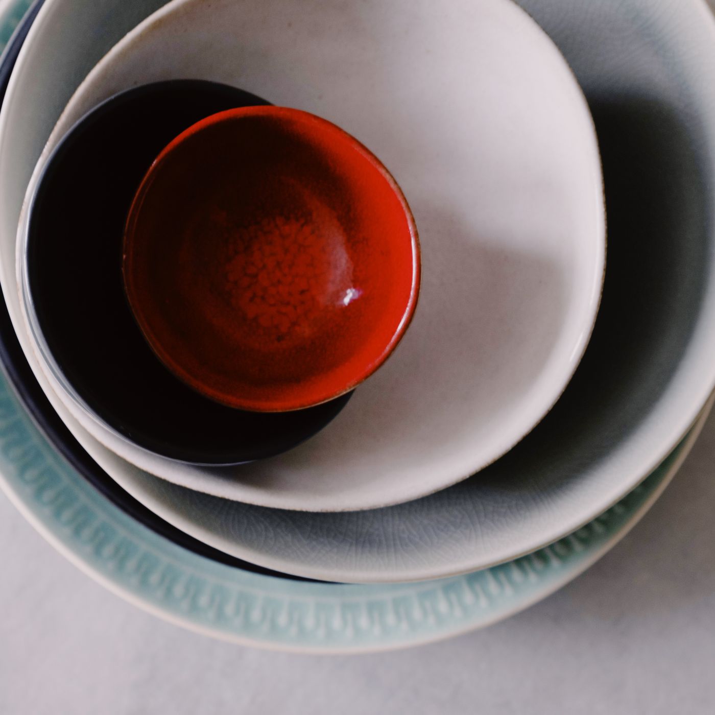 Grid Glaze Breakfast Bowl