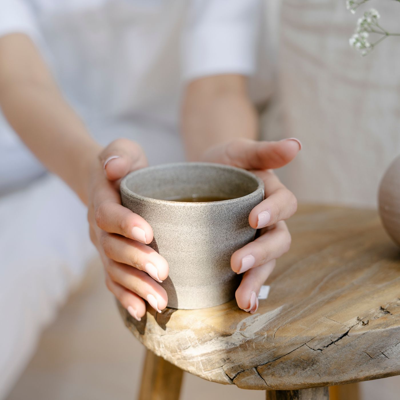 Night Shift Tea Cup with Infuser — detail