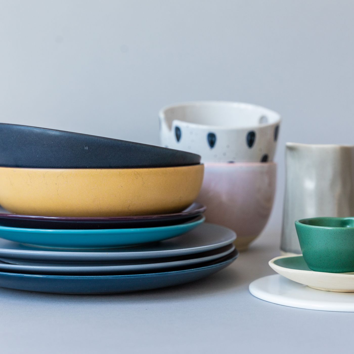 Warehouse Dinnerware Set for Two (8 Pieces)